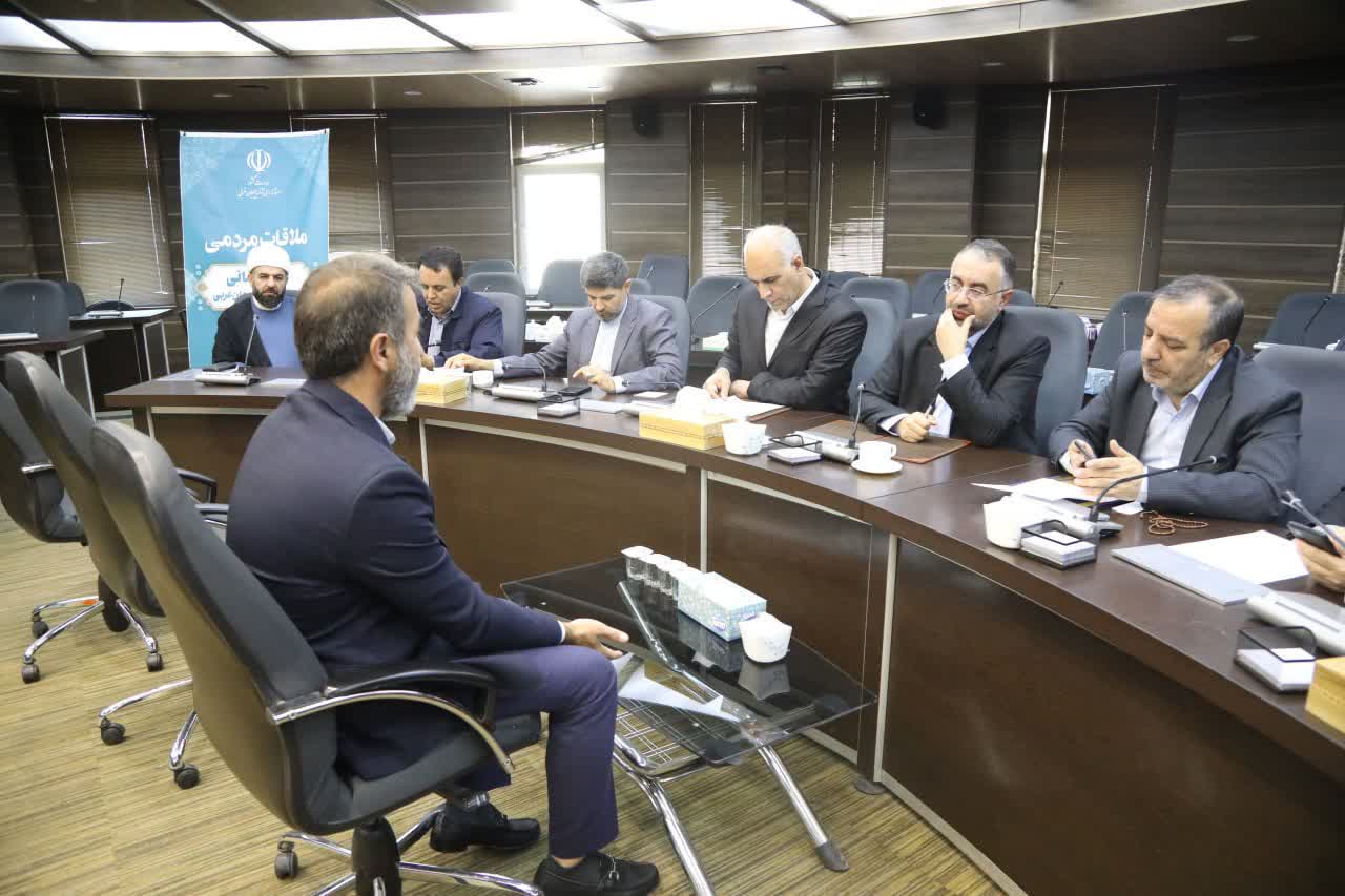 برگزاری ملاقات مردمی مدیران استانداری آذربایجانغربی