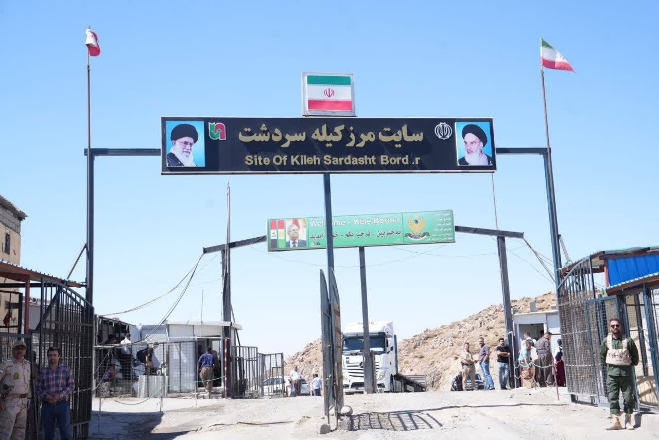 بازدید استاندار آذربایجانغربی از مرز کیله سردشت + تصاویر