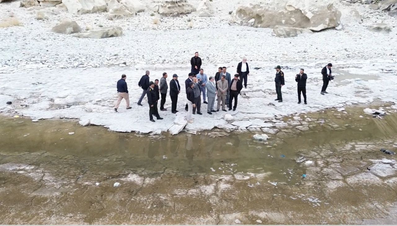 آلبوم تصویری / بازدید استاندار آذربایجانغربی از ساحل شمالی دریاچه ارومیه