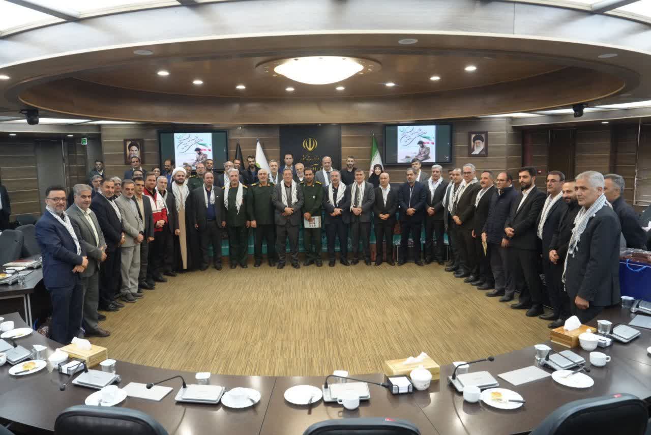 برگزاری آیین تجلیل از مدیران برتر بسیج ادارات آذربایجانغربی + تصاویر