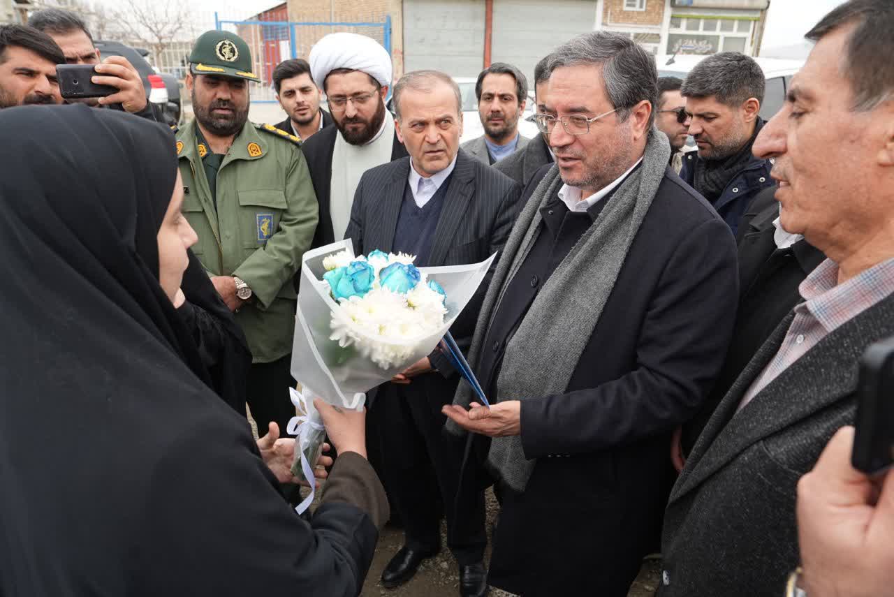 آغاز سفر استاندار آذربایجان‌غربی به شهر محمدیار + تصاویر