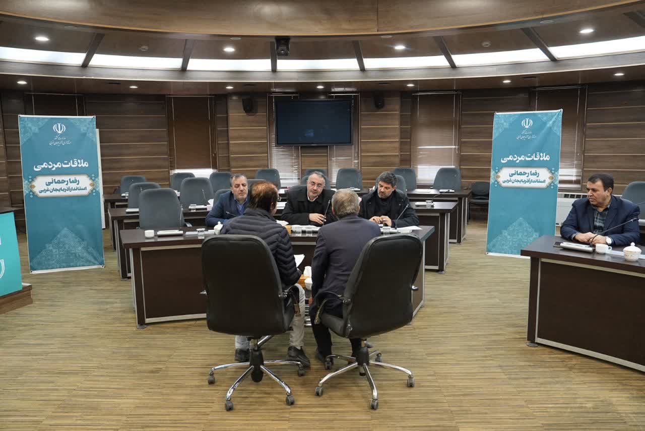 برگزاری ملاقات مردمی مدیران استانداری آذربایجان‌غربی + تصاویر