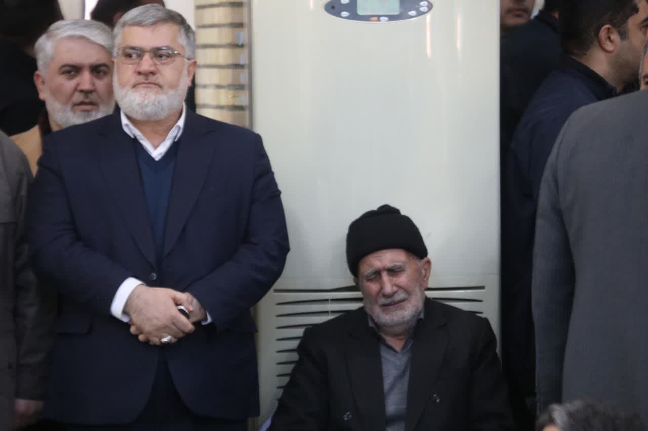 حضور استاندار آذربایجانغربی در آیین گرامیداشت عروج ملکوتی چهار نفر از مجاهدان فی سبیلالله + تصاویر
