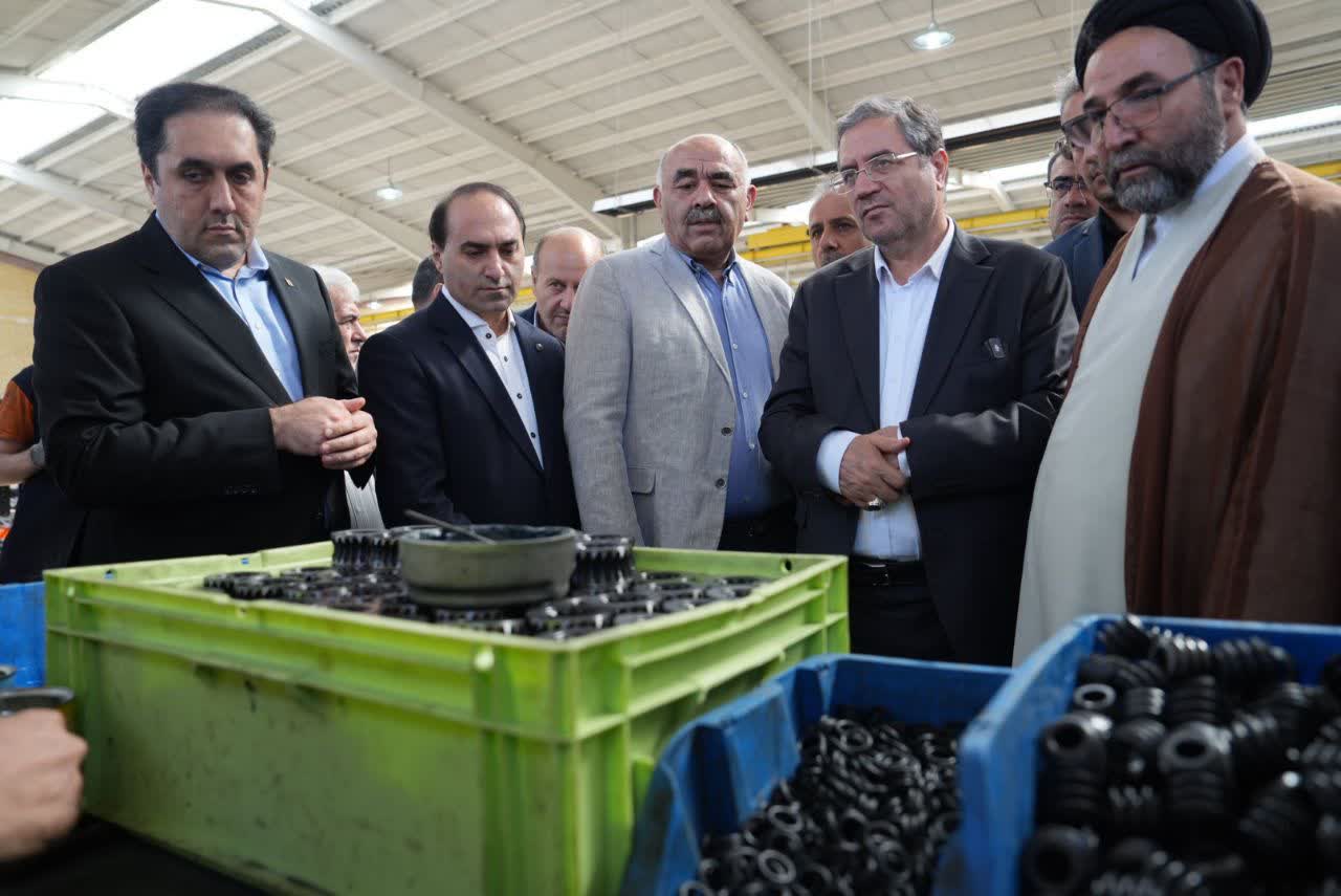 افتتاح واحد تولیدی ترمزسازان آذر اسپوتا در ارومیه + تصاویر