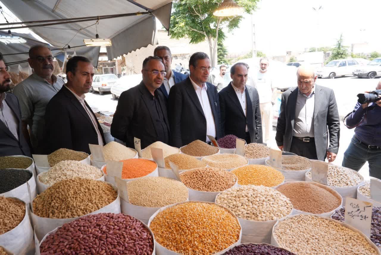 بازدید استاندار آذربایجانغربی از بازار تاریخی ارومیه + تصاویر