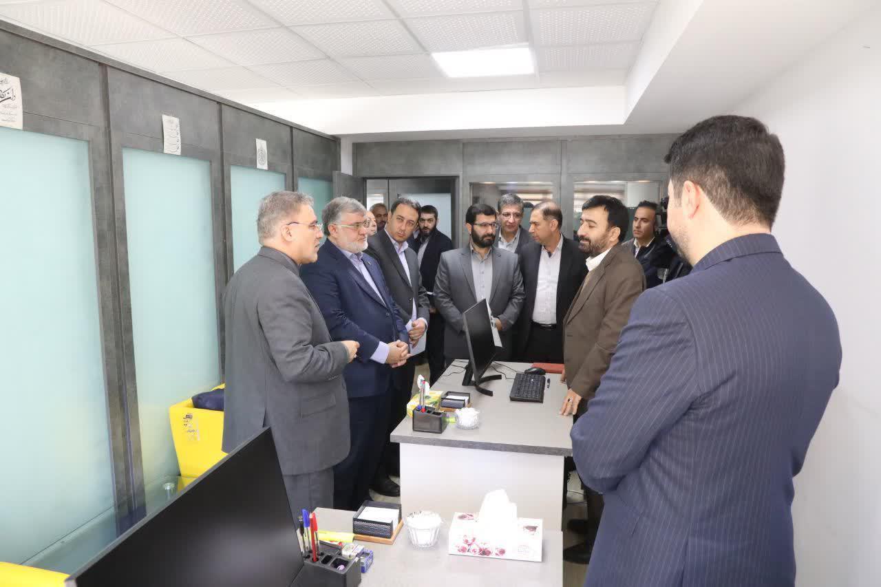 آلبوم تصویری / بازدید معاون هماهنگی امور اقتصادی و توسعه منطقهای وزیر کشور از مرکز خدمات سرمایهگذاری آذربایجانغربی