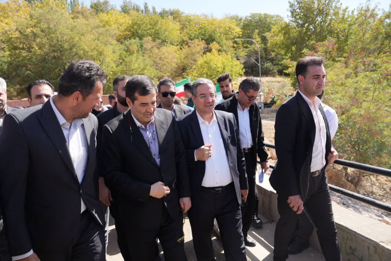 بازدید وزیر ورزش و جوانان از اردوی تیم ملی روئینگ در مهاباد + تصاویر