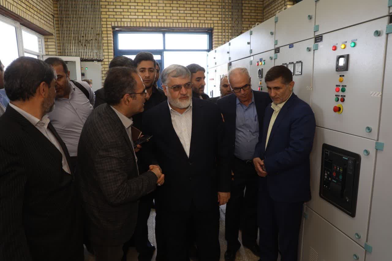 بازدید استاندار آذربایجانغربی از پروژه شبکه آبیاری زهکشی سد سیلوه + تصاویر
