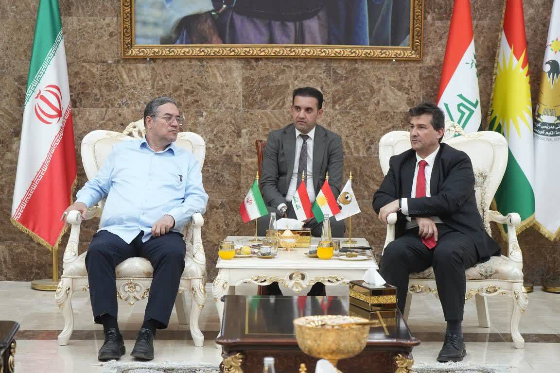 بازدید استاندار آذربایجان‌غربی از مرز حاج‌عمران + تصاویر