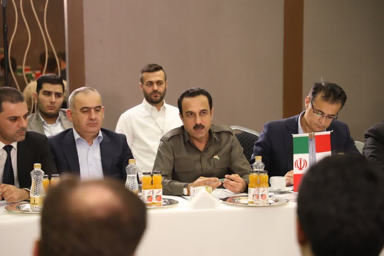 آلبوم تصویری / گفتگوی استاندار آذربایجانغربی با استاندار اربیل و هیات اقلیم کردستان عراق
