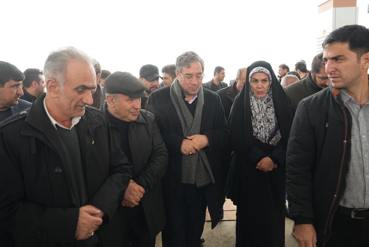 بازدید استاندار آذربایجان‌غربی از مجتمع خدمات رفاهی بین‌راهی و تیرپارک شرکت تجارت باختر آذربایجان + تصاویر