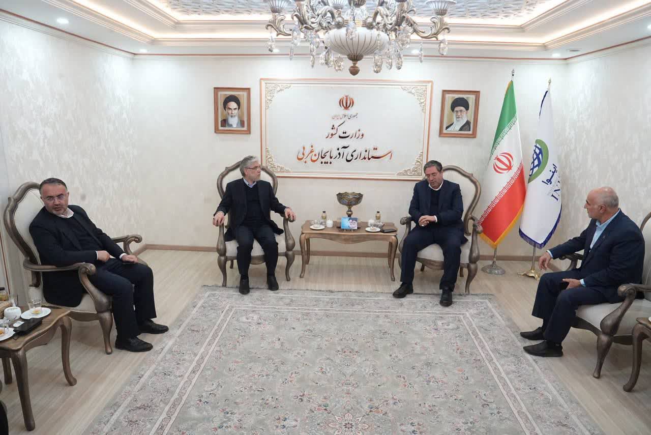برگزاری نشست مشترک وزیر علوم و استاندار آذربایجان‌غربی + تصاویر