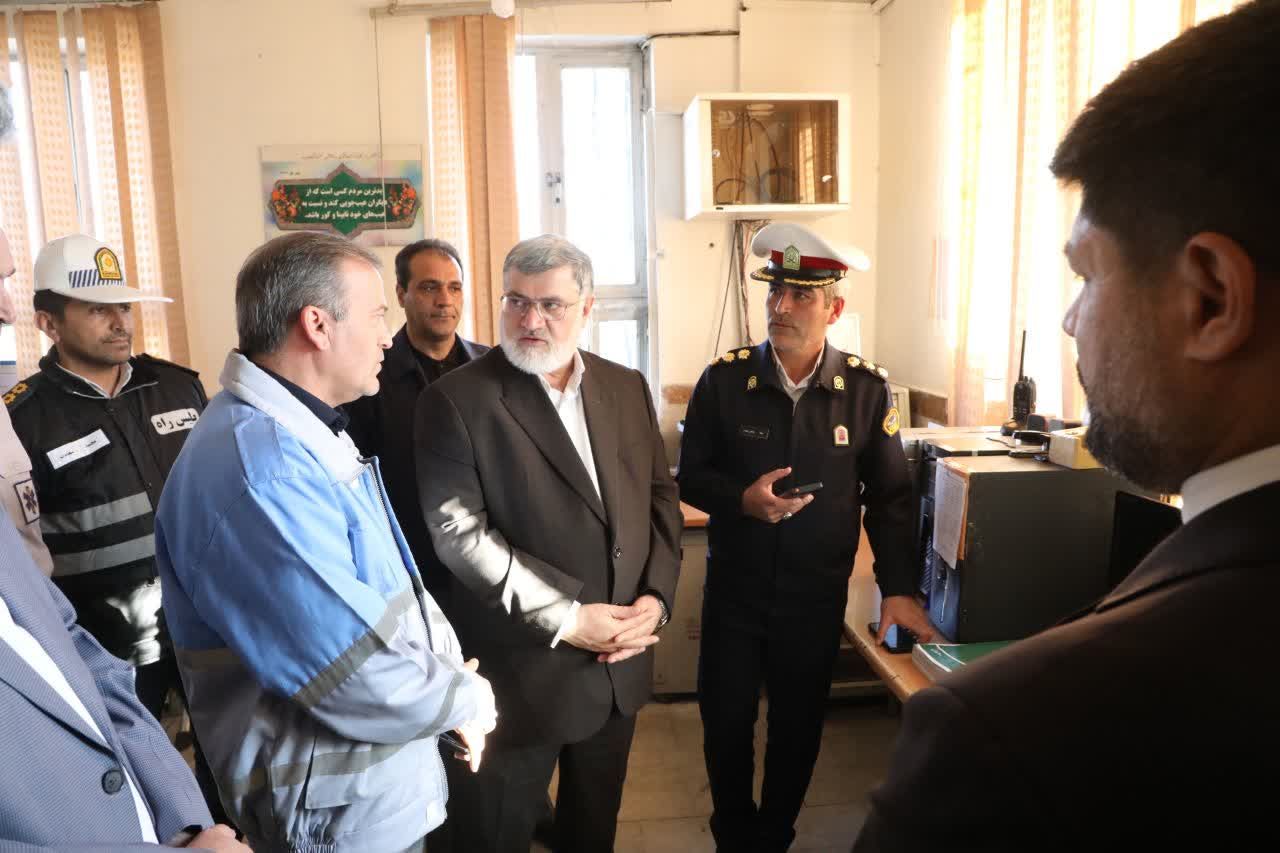 آلبوم تصویری / بازدید استاندار آذربایجانغربی از روند فعالیت دستگاه هی خدمات رسان، امدادی و گردشگری