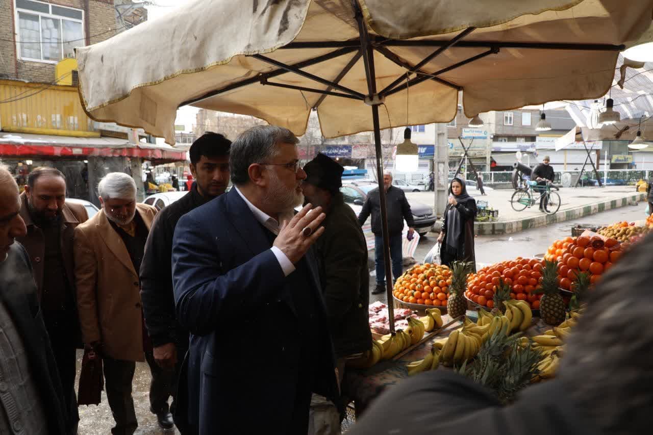 آلبوم تصویری / بازدید سرزده استاندار آذربایجان غربی از بازار قدیم ارومیه