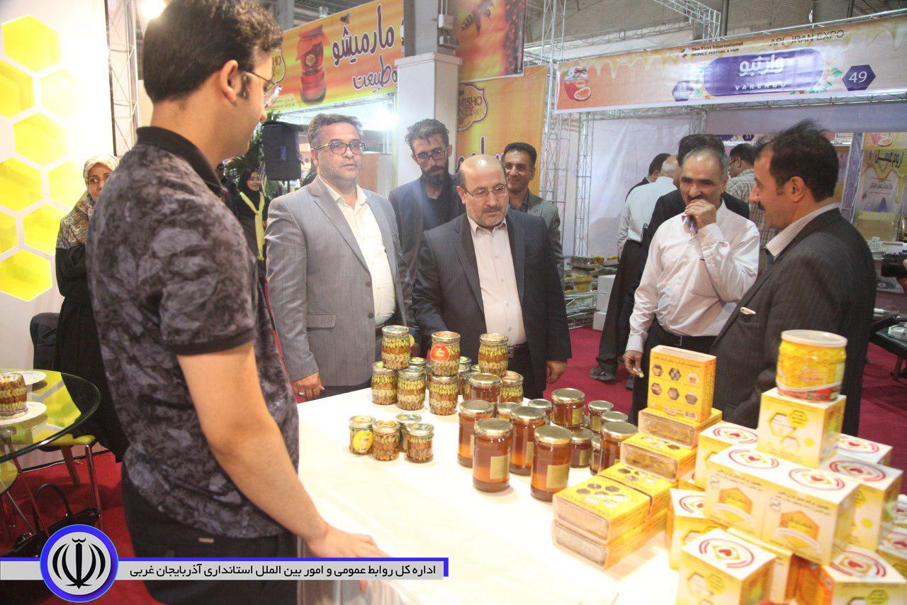 افتتاح نخستین جشنواره و نمایشگاه بینالمللی و تخصصی عسل ارومیه با حضور مصطفوی معاون سیاسی امنیتی واجتماعی استاندار آذربایجان غربی