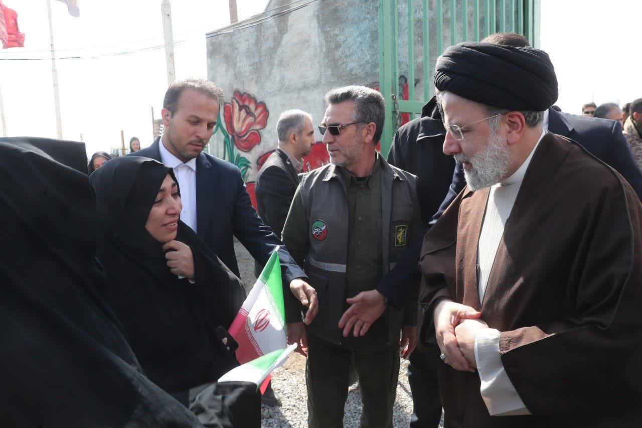 حضور رئیس جمهور در یادمان شهید محمد بروجردی + تصاویر