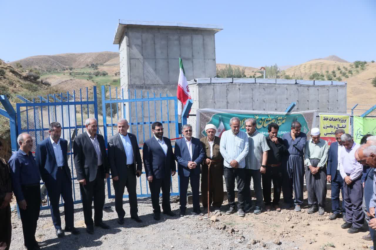 افتتاح پروژه تأمین آب شرب قشلاق عشایری شیخ زرد ارومیه