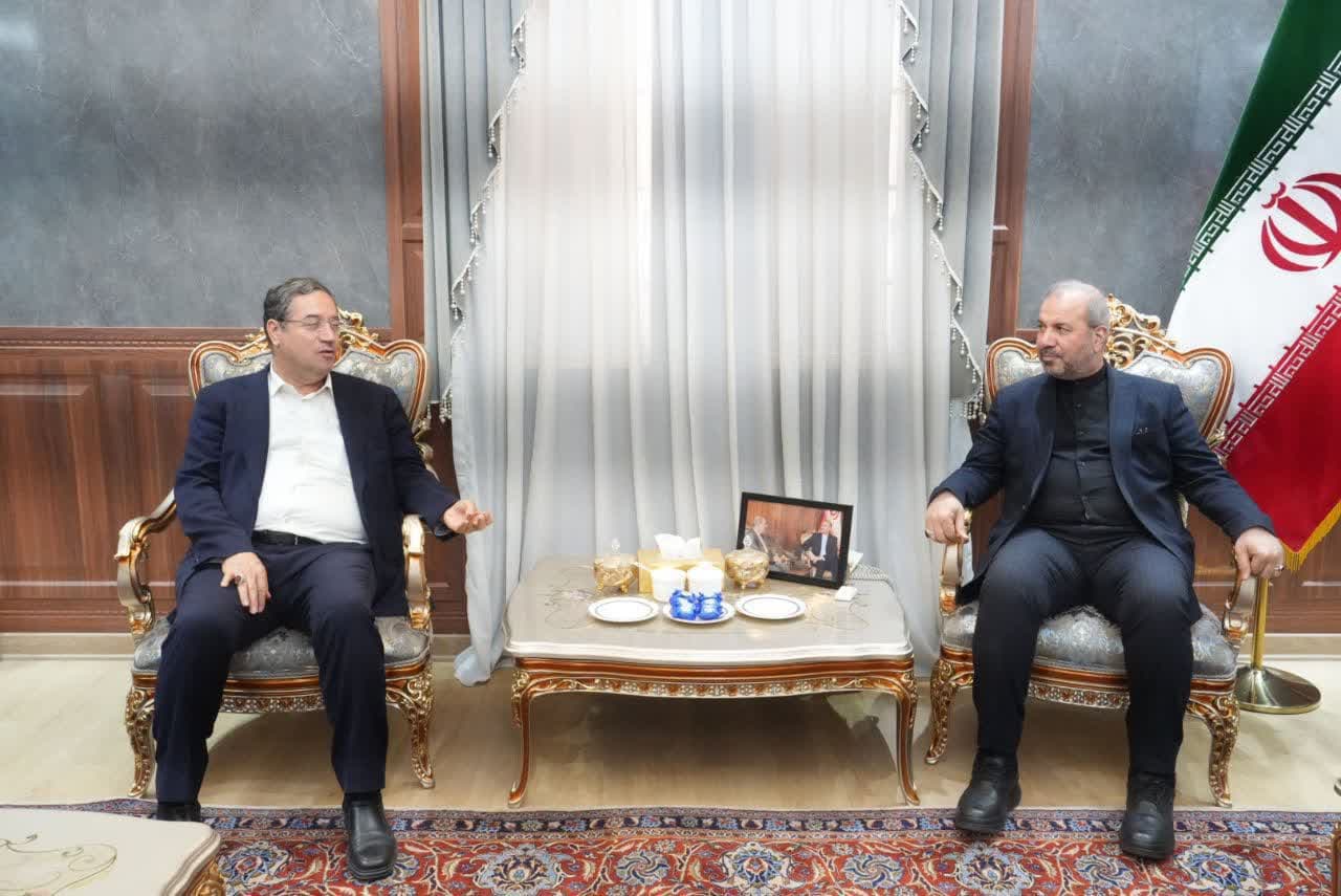 دیدار استاندار آذربایجانغربی با سفیر جمهوری اسلامی ایران در بغداد + تصاویر