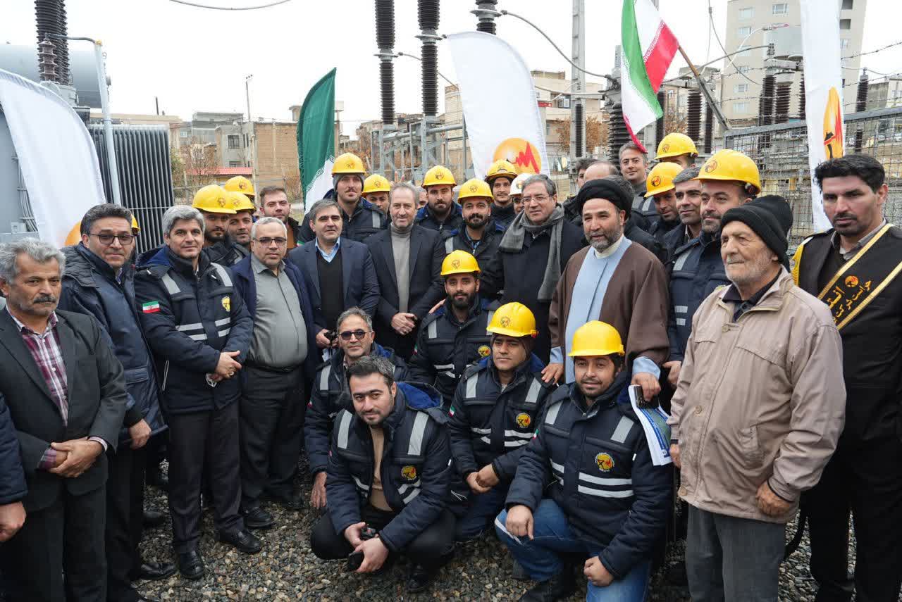 برگزاری آیین بهرهبرداری از پروژههای شرکت توزیع نیروی برق استان در ارومیه + تصاویر