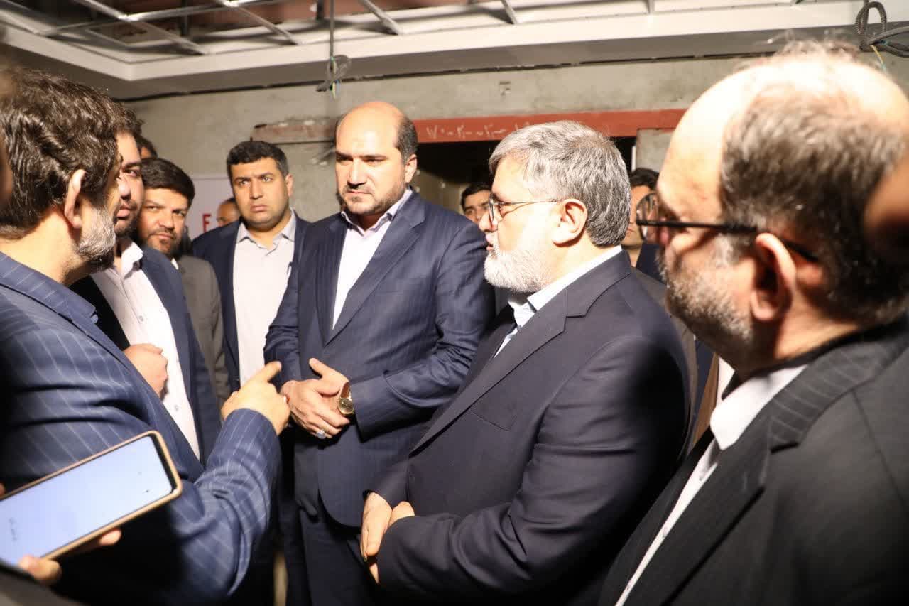 آلبوم تصویری / بازدید معاون اجرایی رئیس جمهور از روند احداث بیمارستان اشنویه