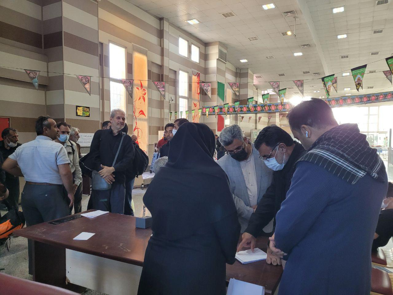 آلبوم تصویری / بازدید معاون سیاسی و اجتماعی استاندار آذربایجانغربی از روند بازگشت زائران از پایانه مرزی تمرچین