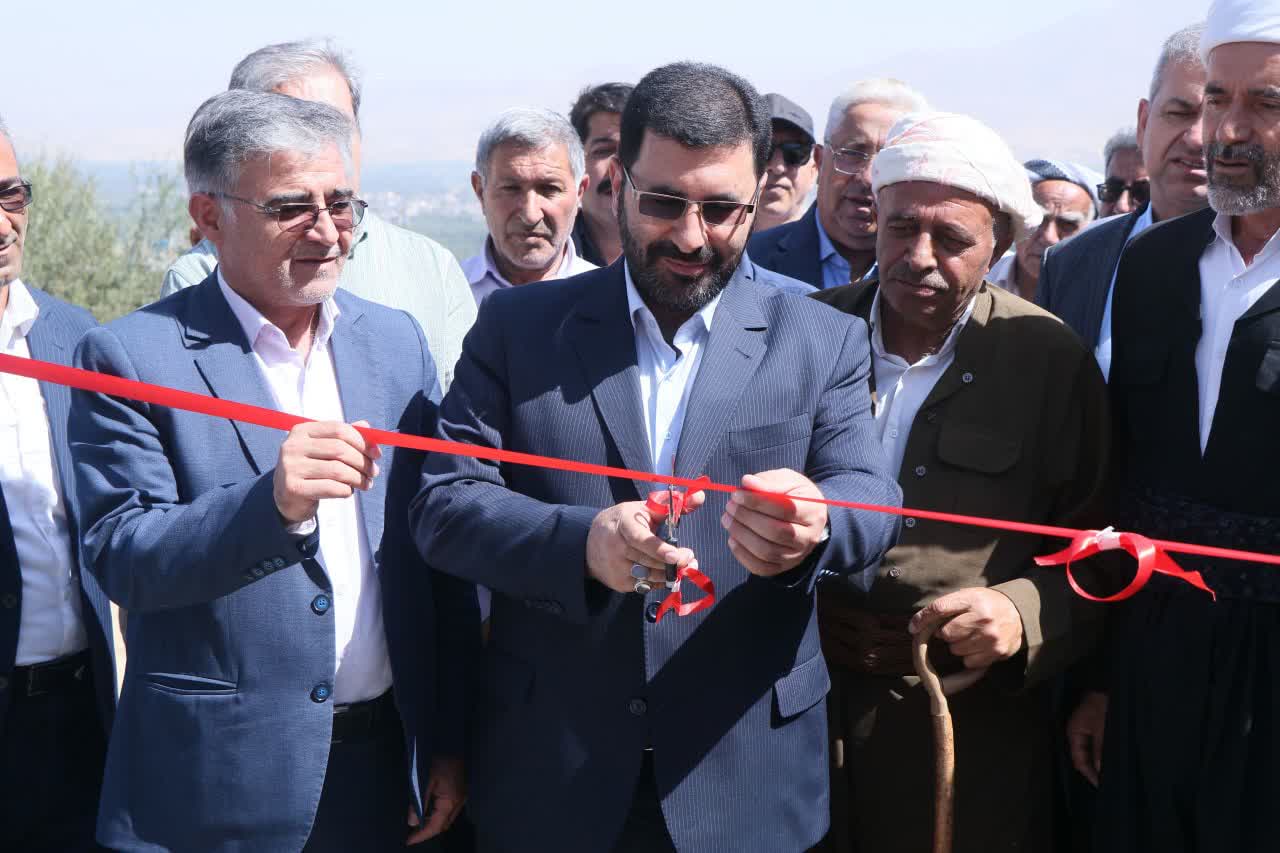 افتتاح پروژه تأمین آب شرب قشلاق عشایری شیخ زرد ارومیه