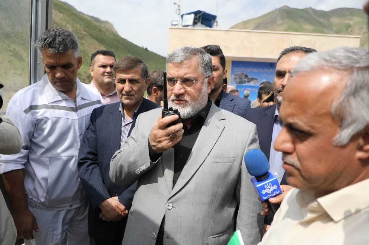 آلبوم تصویری / افتتاح آزمایشی فاز دوم طرح آبرسانی به دریاچه ارومیه از طریق کانال بادین آباد