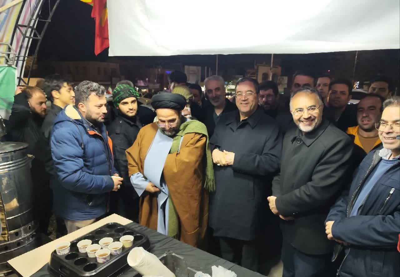 بازدید استاندار آذربایجان‌غربی از موکب‌های مستقر در ارومیه + تصاویر