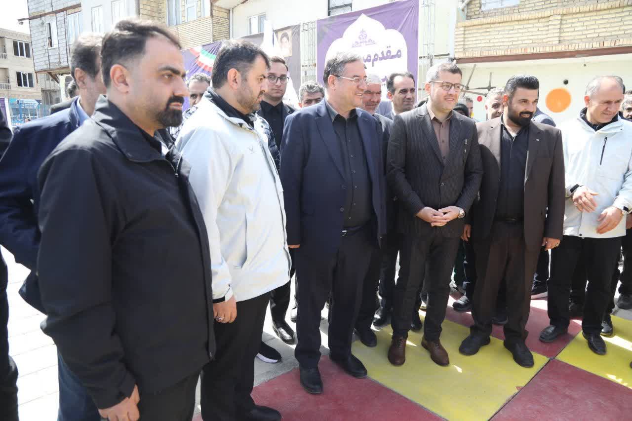 آلبوم تصویری / برگزاری آیین افتتاح پروژه بوستان محله‌ای شهیده رها حیدری در ارومیه