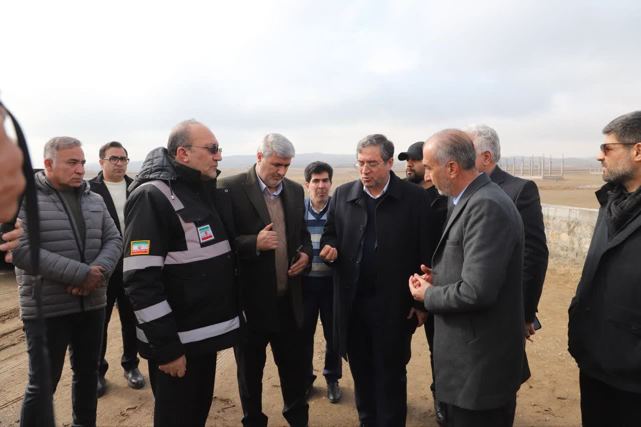 بازدید استاندار آذربایجان‌غربی از مجتمع خدماتی رفاهی در حال احداث بادپا در محور ماکو - قره‌ضیاءالدین + تصاویر