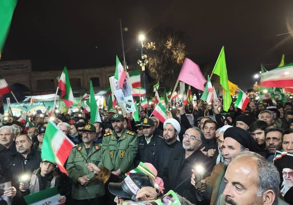 برگزاری آیین شهادت حضرت امام خامنه‌ای در ارومیه