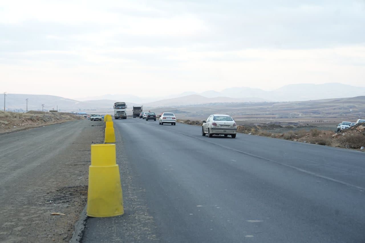 بازدید استاندار آذربایجان‌غربی از روند اجرای پروژه محور بوکان - سقز + تصاویر