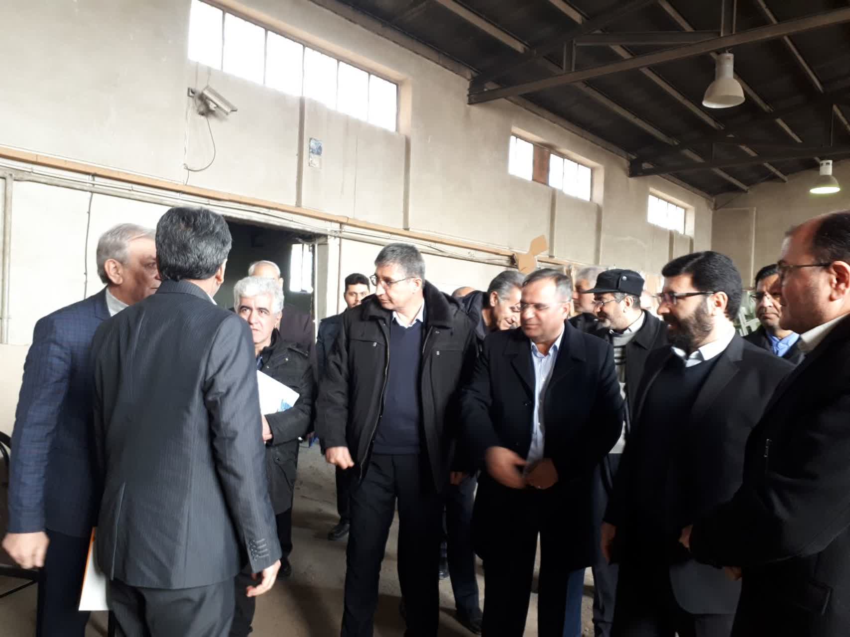 بازدید معاون هماهنگی امور اقتصادی استاندار آذربایجانغربی از دو واحد تولیدی و صنعتی
