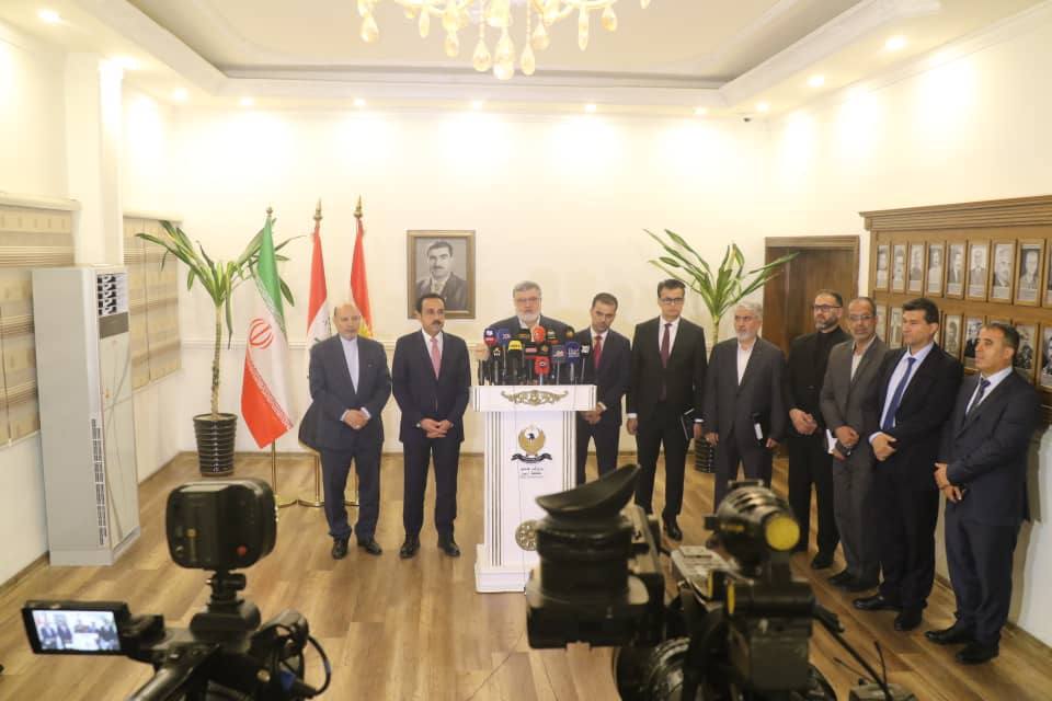 آلبوم تصویری / دیدار استاندار آذربایجانغربی با مقامات اقلیم کردستان عراق