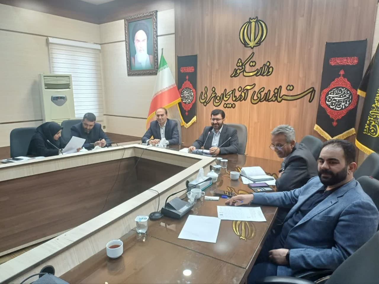 برگزاری جلسه کارگروه تسهیل و رفع موانع تولید آذربایجانغربی + تصاویر