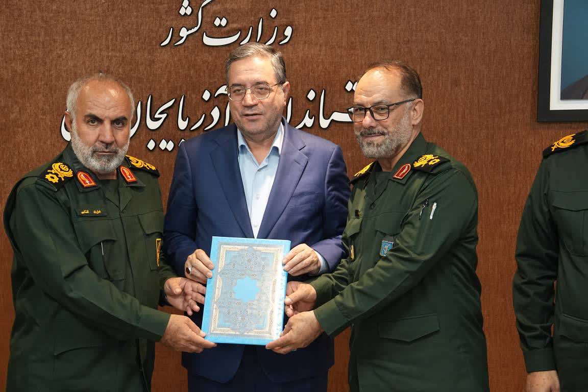 همدلی سپاه و دولت برای شتاب‌بخشی به مسیر پیشرفت آذربایجان‌غربی + تصاویر