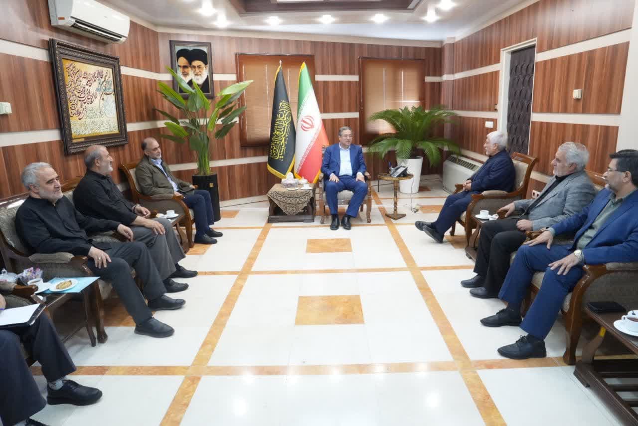 دیدار جانشین رئیس ستاد توسعه و بازسازی عتبات عالیات کشور با استاندار آذربایجانغربی + تصاویر