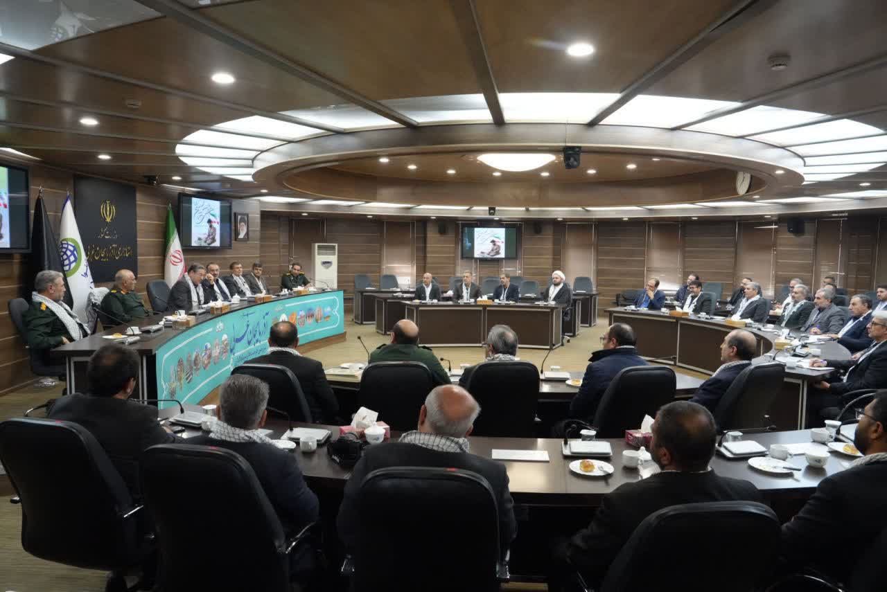 برگزاری آیین تجلیل از مدیران برتر بسیج ادارات آذربایجانغربی + تصاویر