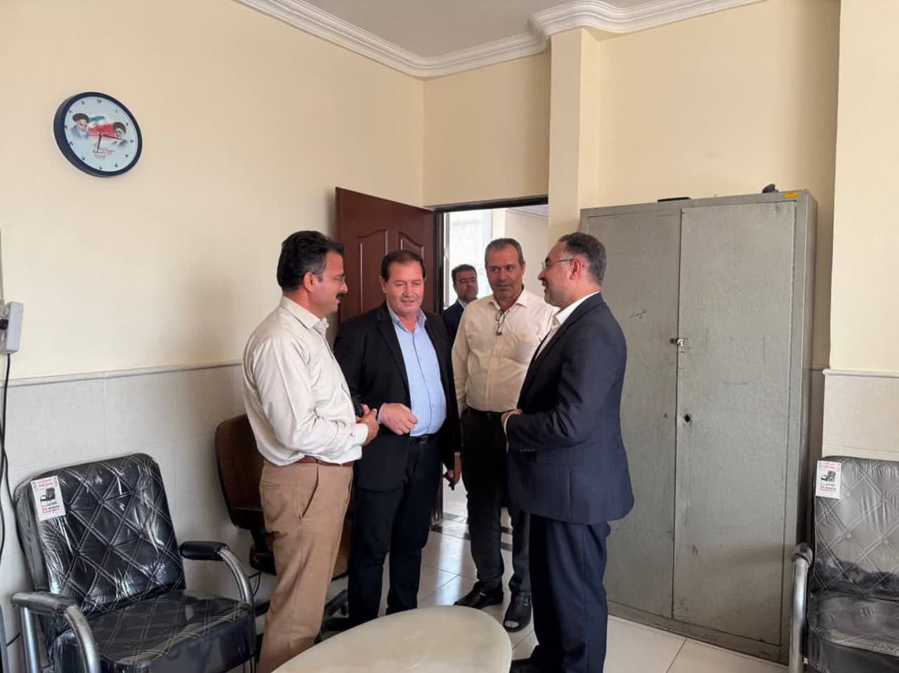 بازدید سرپرست معاونت سیاسی و اجتماعی استانداری آذربایجانغربی از فرمانداری و بخشداریهای شهرستان شوط