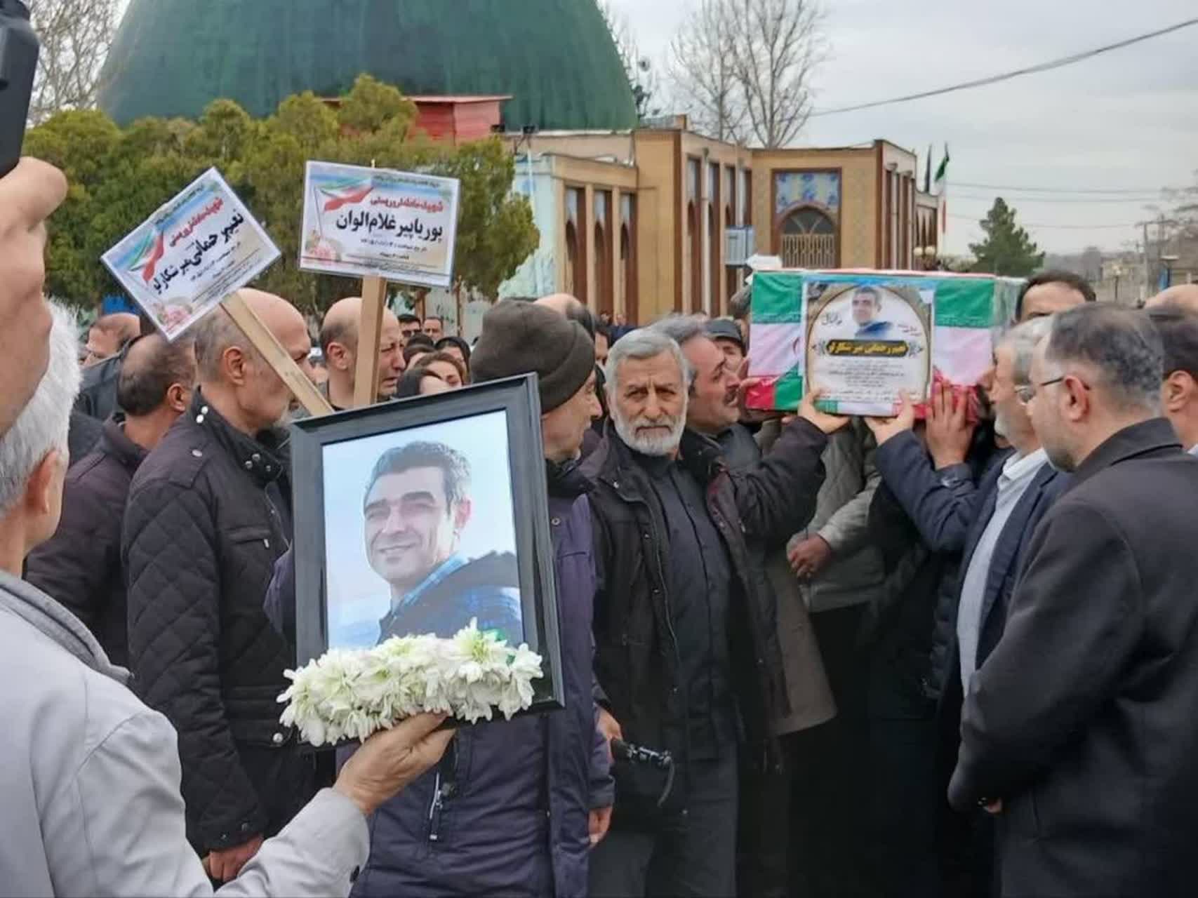 برگزاری آیین تشییع پیکر شهدای اخیر در ارومیه