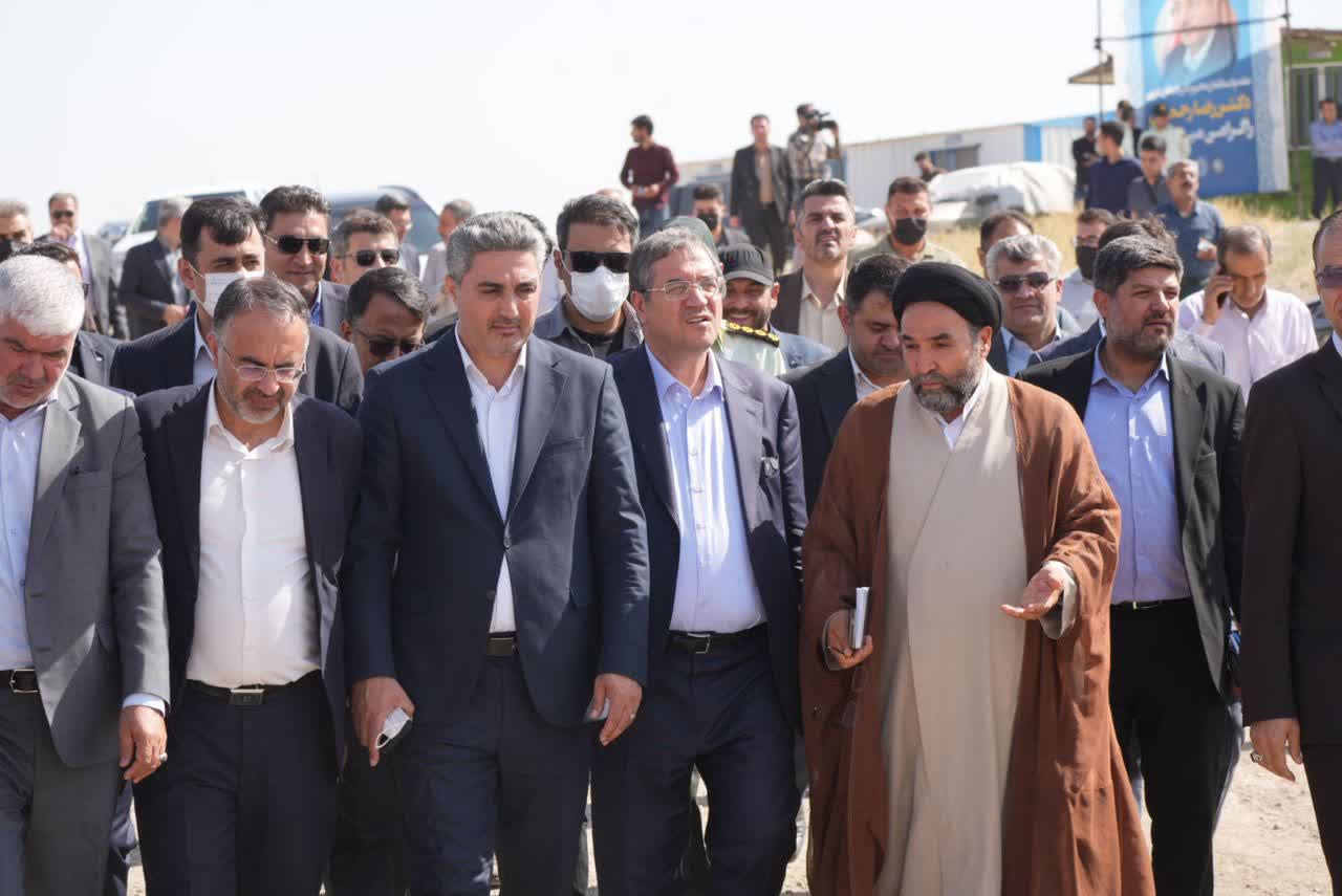 برگزاری آیین آغاز عملیات اجرایی پروژه ساماندهی سایت پسماند شهر ارومیه + تصاویر