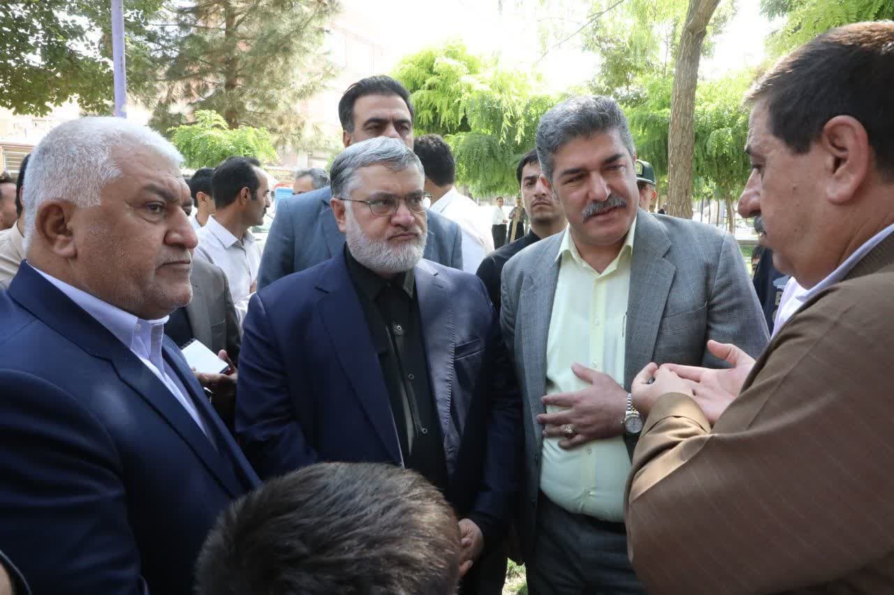 آلبوم تصویری / بازدید میدانی استاندار آذربایجانغربی از منطقه پشت تب مهاباد