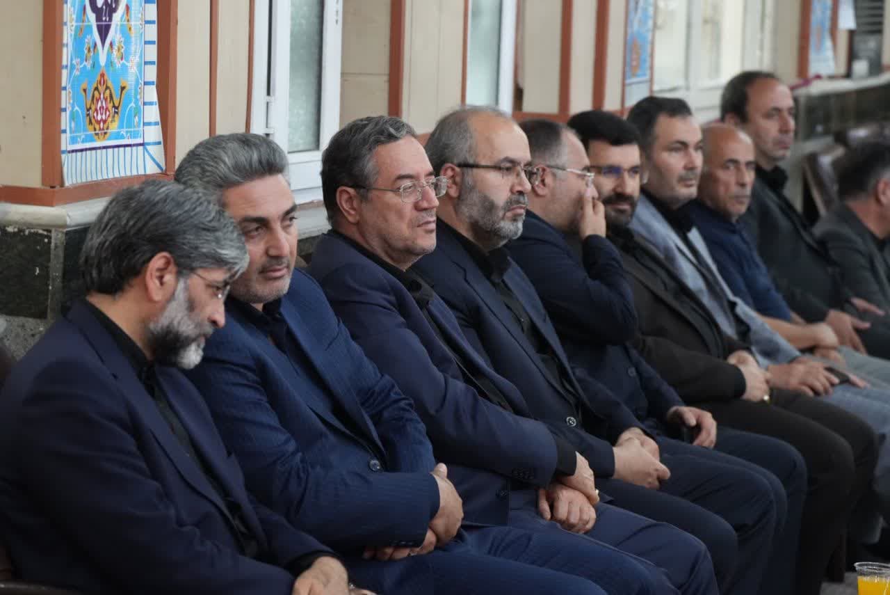 برگزاری آیین بزرگداشت شهدای والامقام حادثه تجاوز رژیم صهیونیستی به زندان اوین در ارومیه + تصاویر