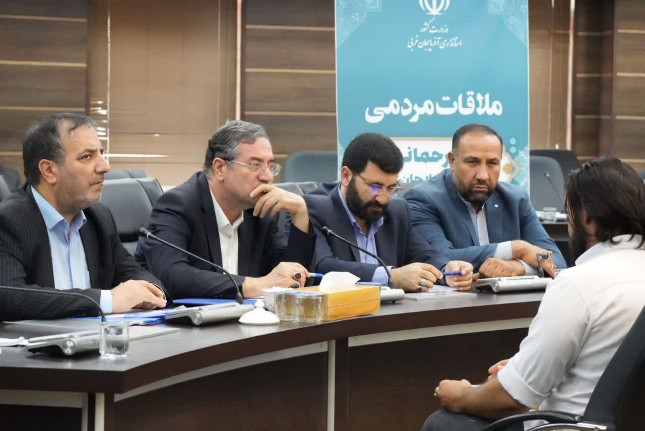 برگزاری ملاقات مردمی استاندار آذربایجانغربی