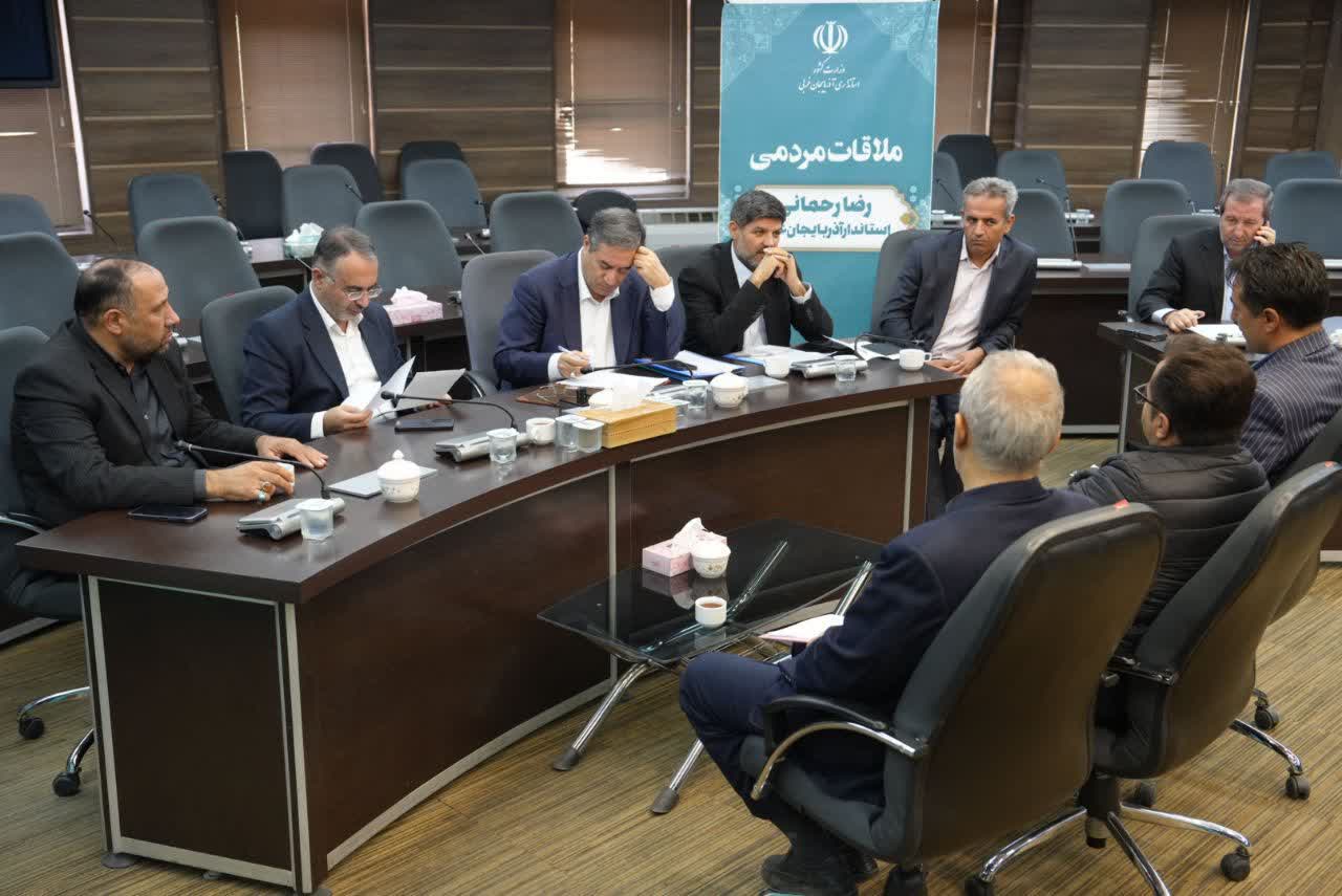 برگزاری ملاقات مردمی استاندار آذربایجانغربی + تصاویر