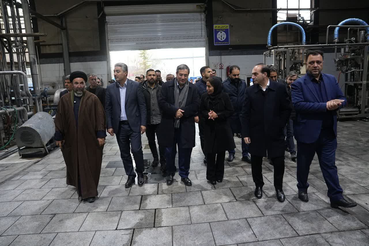 برگزاری آیین بهرهبرداری از طرح توسعه تولید کنسانتره دیونیزه میوه شرکت ترش نارین + تصاویر