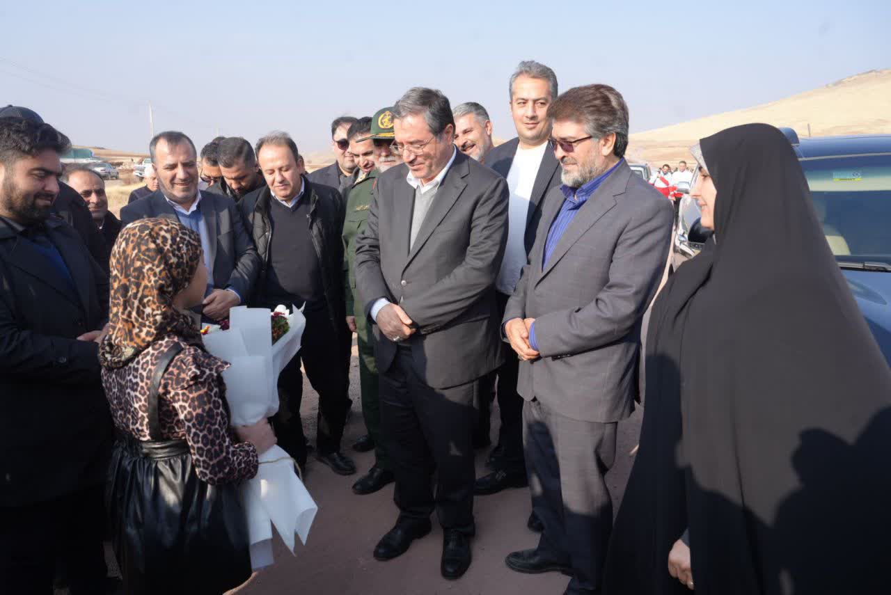 برگزاری آیین آغاز عملیات اجرایی طرح گازرسانی به روستاهای بخش نختالو شهرستان باروق + تصاویر