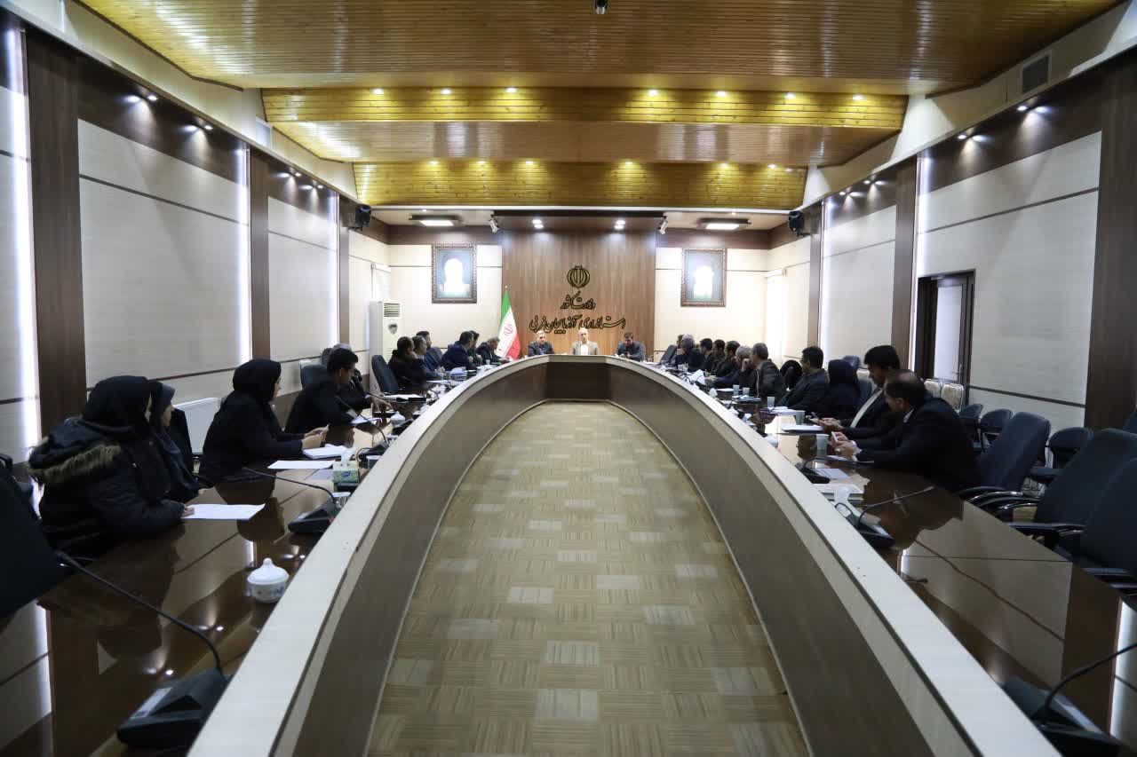 برگزاری جلسه هماهنگی نمایشگاه روستا آباد + تصاویر