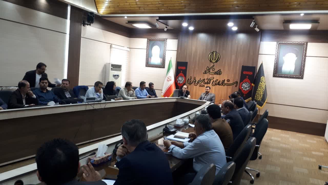 برگزاری جلسه کارگروه تسهیل و رفع موانع تولید آذربایجانغربی + تصاویر