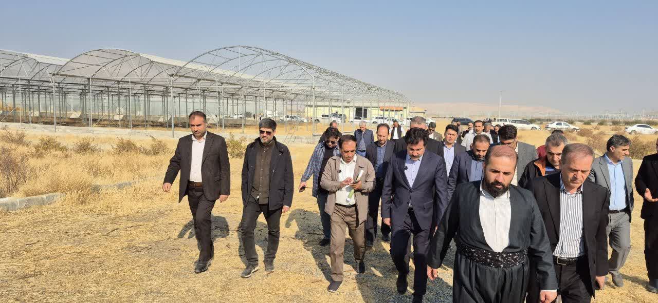 بازدیدهای معاون رئیسجمهور از طرحهای عمرانی، اقتصادی و درمانی شهرستان نقده + تصاویر